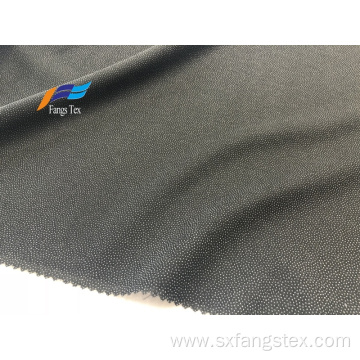 Jacquard Dots Polyester Linings Adhesive Black Abaya Fabric